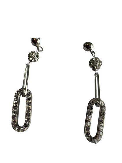 Orecchini Domar Donna in Oro bianco OROR-626-280 - OROR-626-280